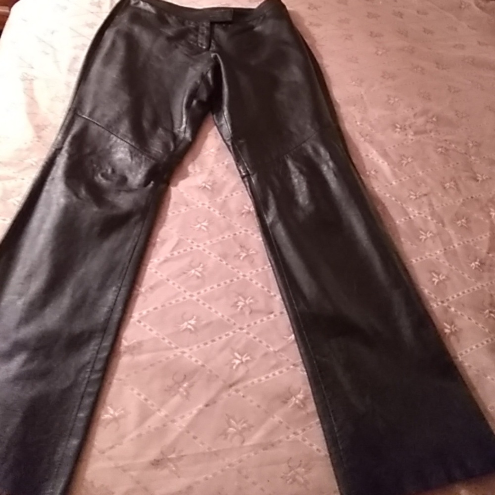 Leather pants